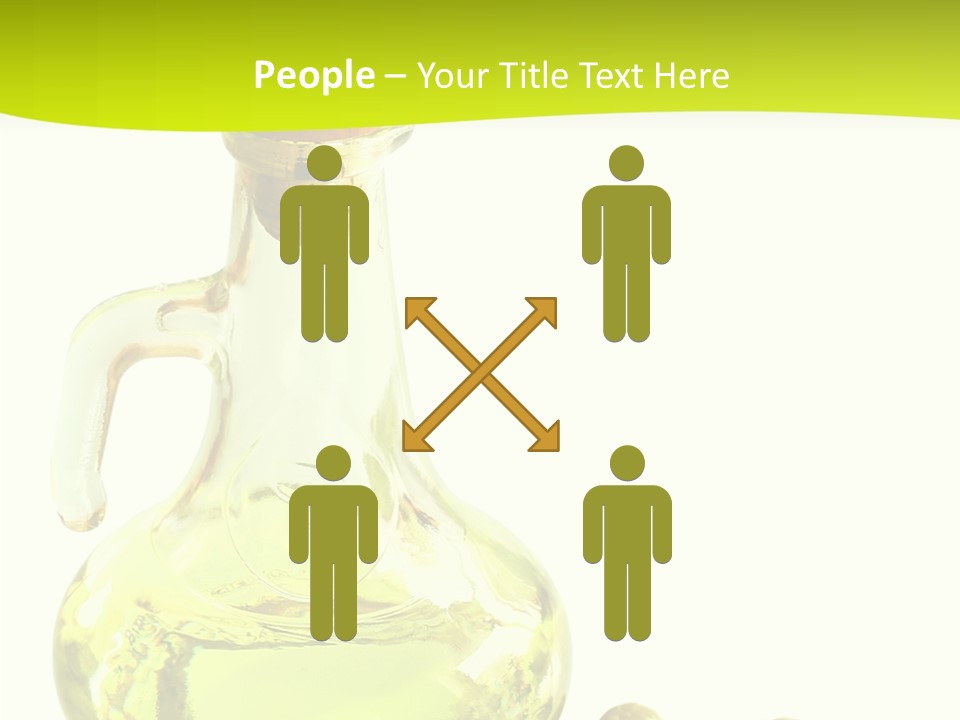 Mediterranean Elegant Bottle PowerPoint Template