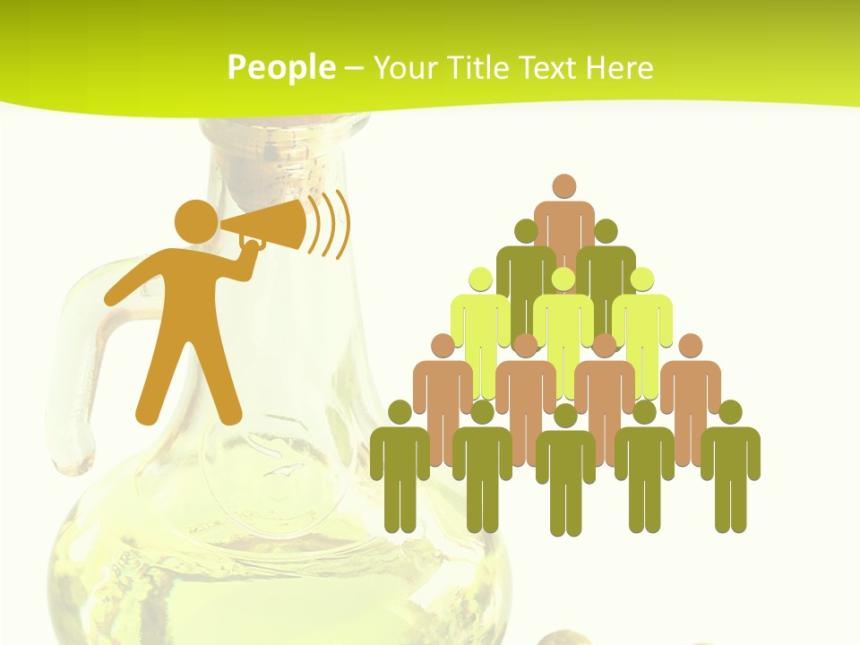 Mediterranean Elegant Bottle PowerPoint Template