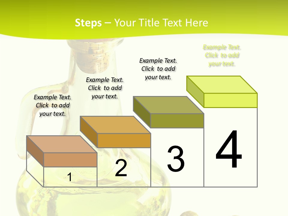 Mediterranean Elegant Bottle PowerPoint Template