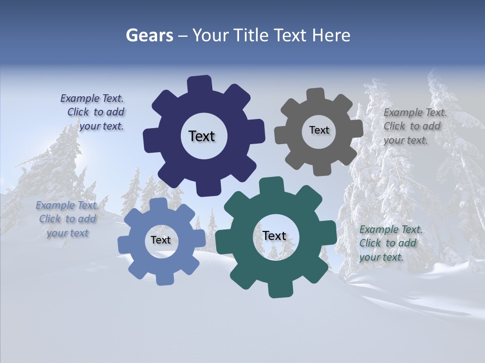 Black Tree Oriental PowerPoint Template