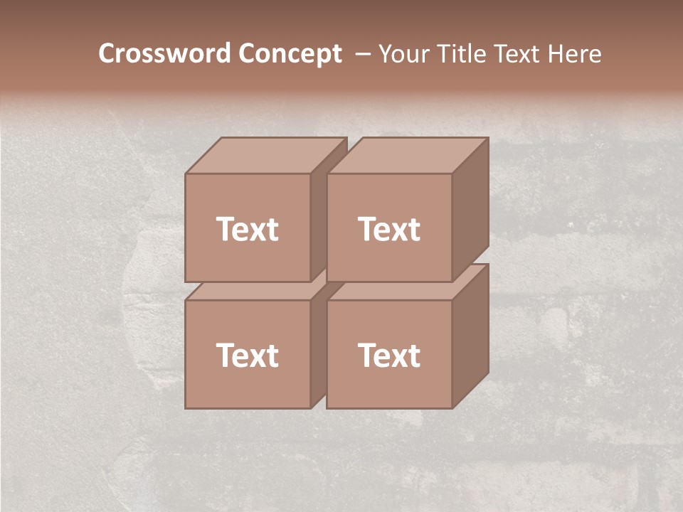 Urban Stone Tiled PowerPoint Template