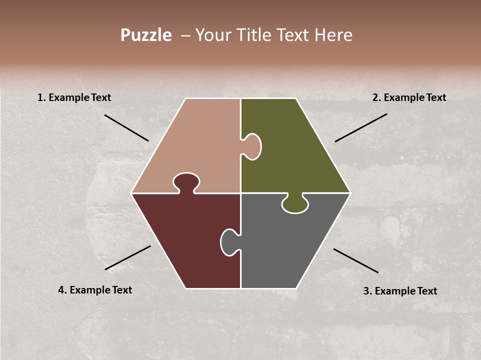 Urban Stone Tiled PowerPoint Template