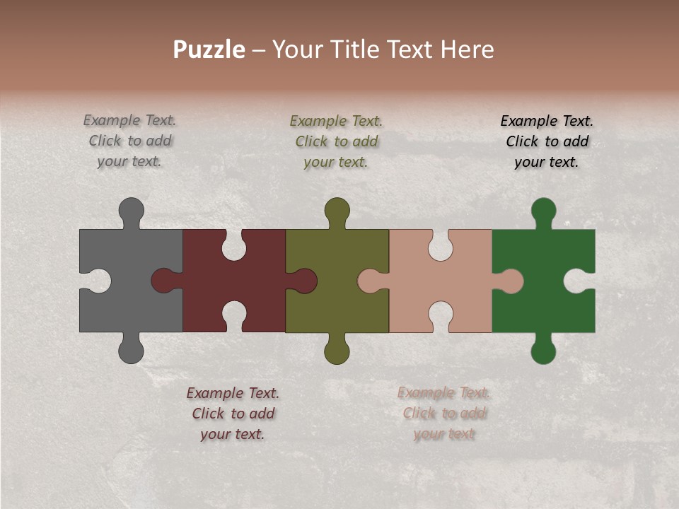 Urban Stone Tiled PowerPoint Template