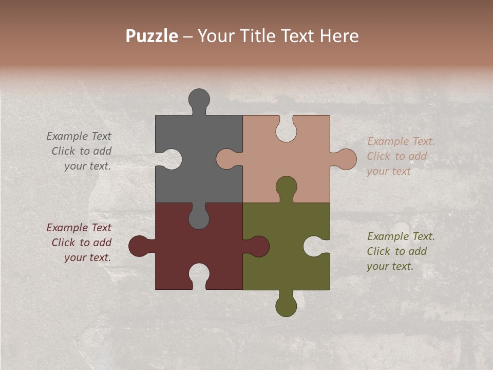 Urban Stone Tiled PowerPoint Template