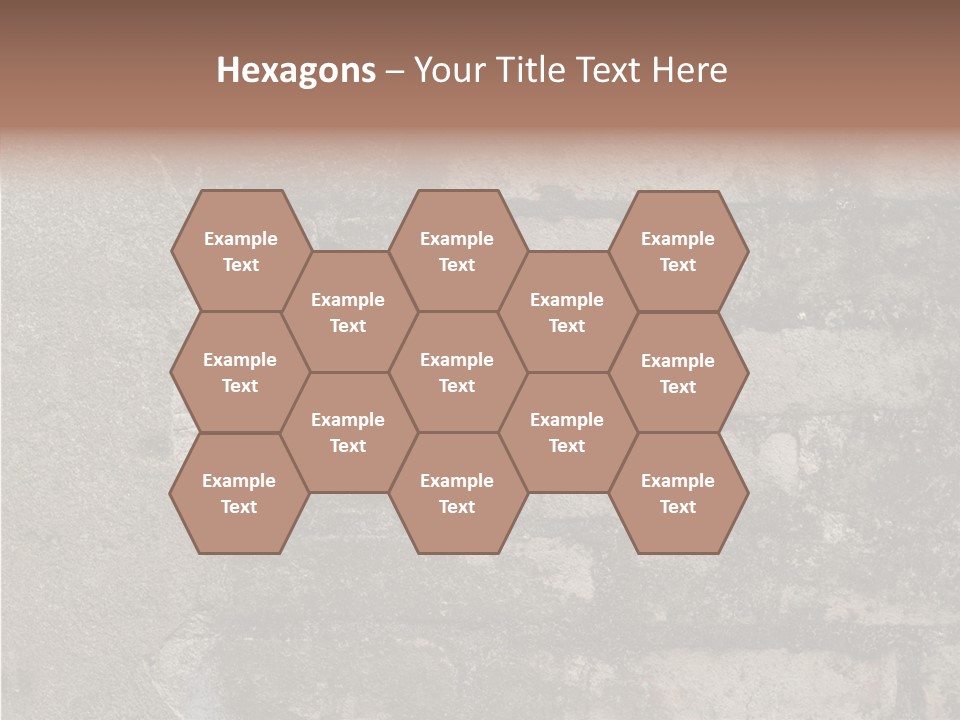 Urban Stone Tiled PowerPoint Template