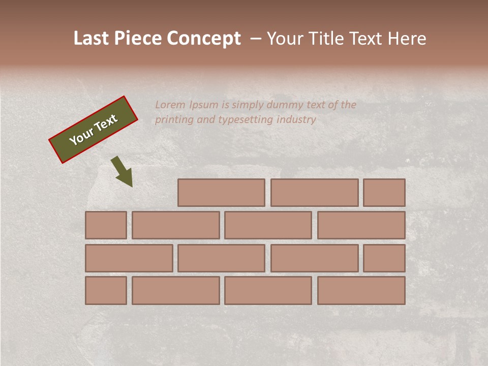 Urban Stone Tiled PowerPoint Template