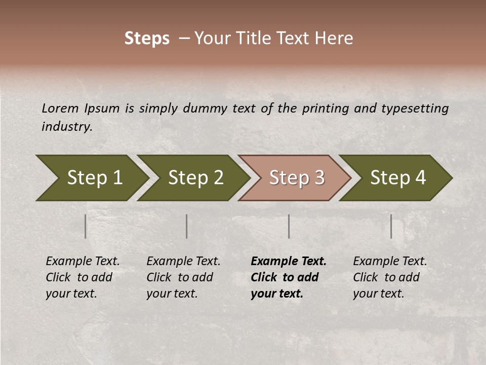 Urban Stone Tiled PowerPoint Template
