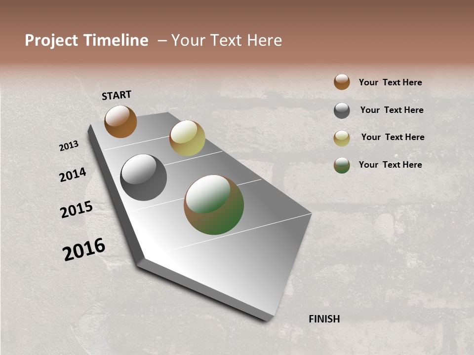 Urban Stone Tiled PowerPoint Template