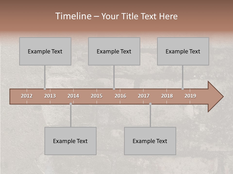 Urban Stone Tiled PowerPoint Template