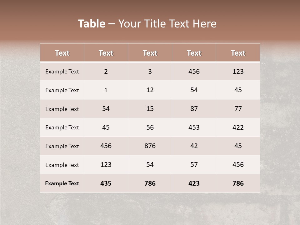 Urban Stone Tiled PowerPoint Template