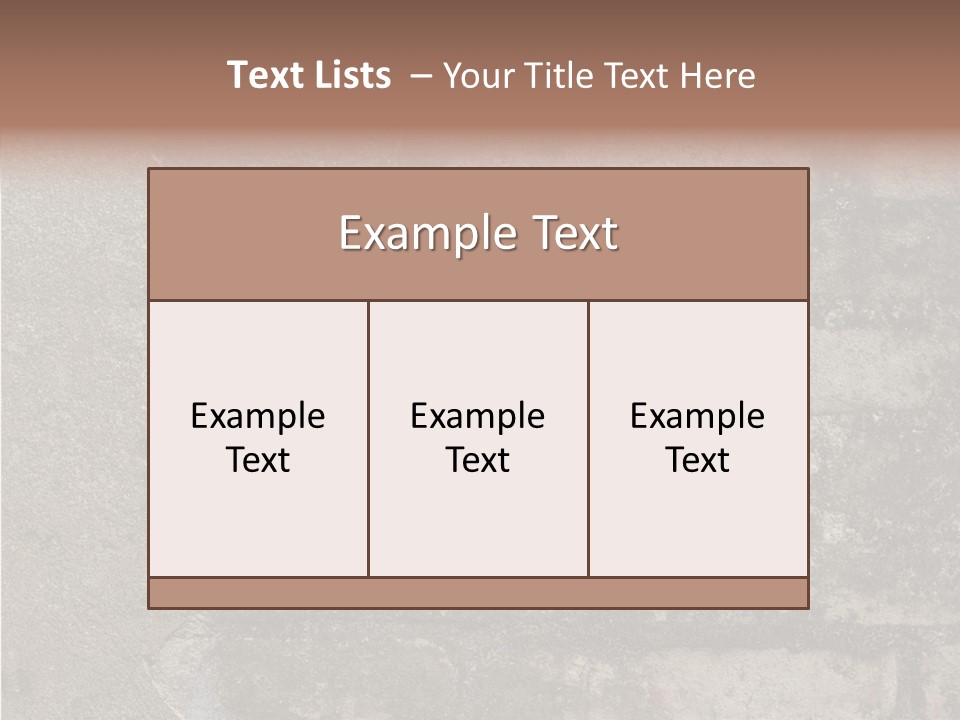 Urban Stone Tiled PowerPoint Template