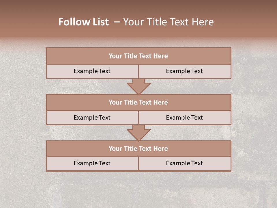 Urban Stone Tiled PowerPoint Template