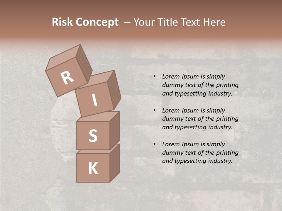 Urban Stone Tiled PowerPoint Template