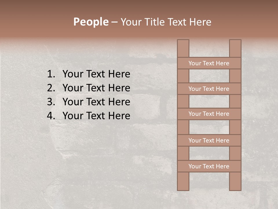 Urban Stone Tiled PowerPoint Template