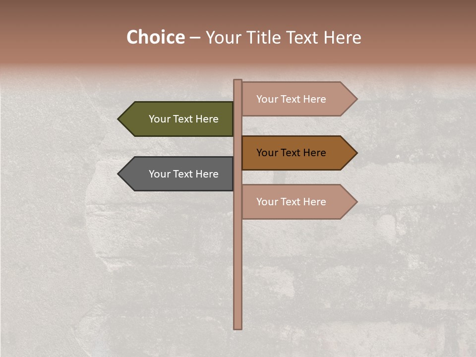 Urban Stone Tiled PowerPoint Template