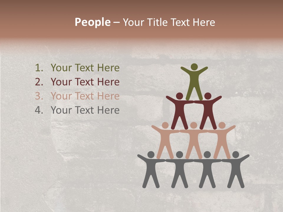 Urban Stone Tiled PowerPoint Template