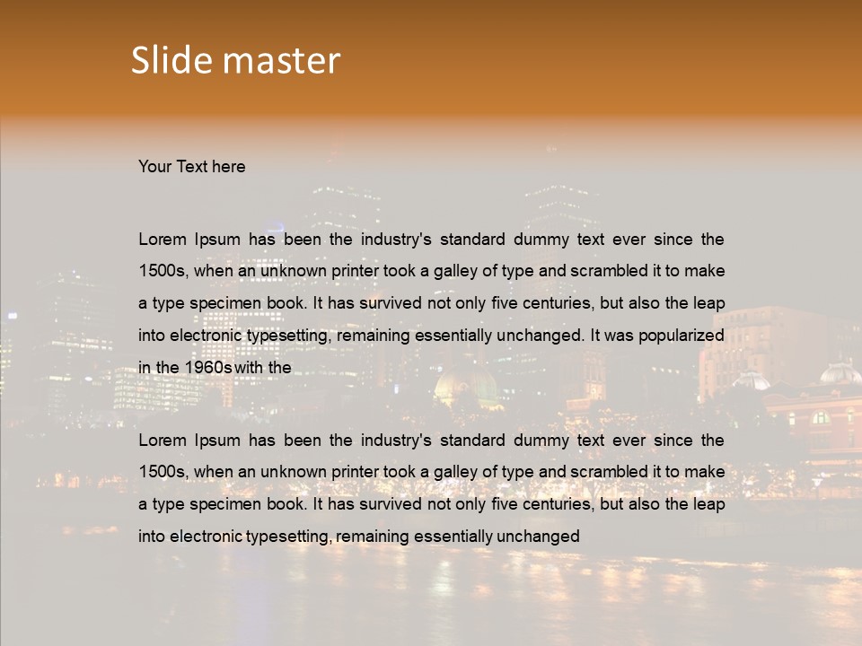 Central Still Station PowerPoint Template