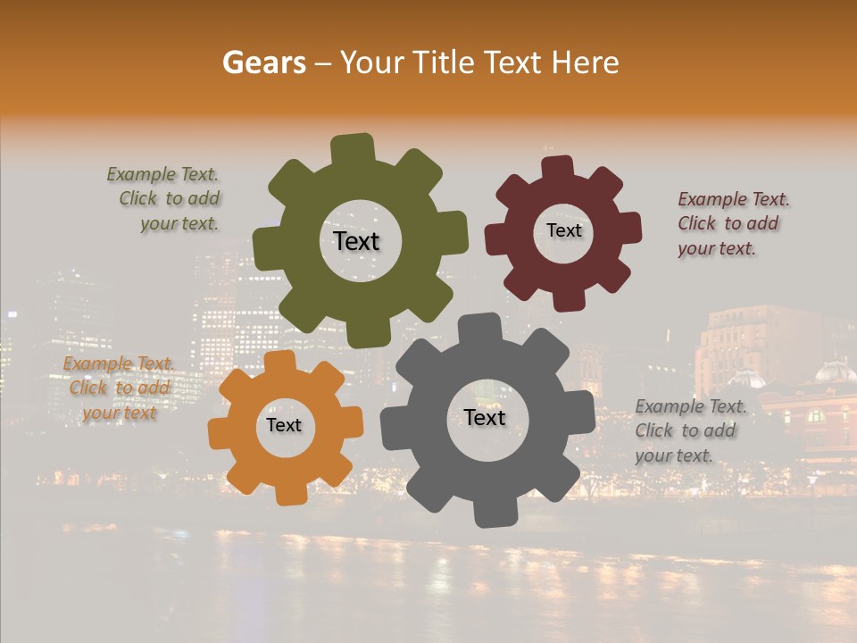 Central Still Station PowerPoint Template