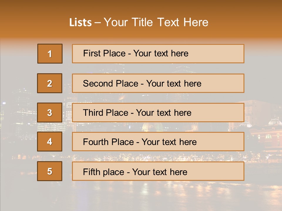 Central Still Station PowerPoint Template