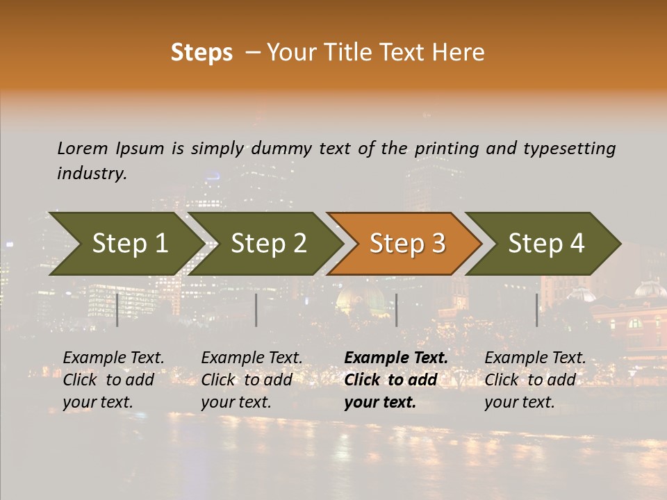 Central Still Station PowerPoint Template