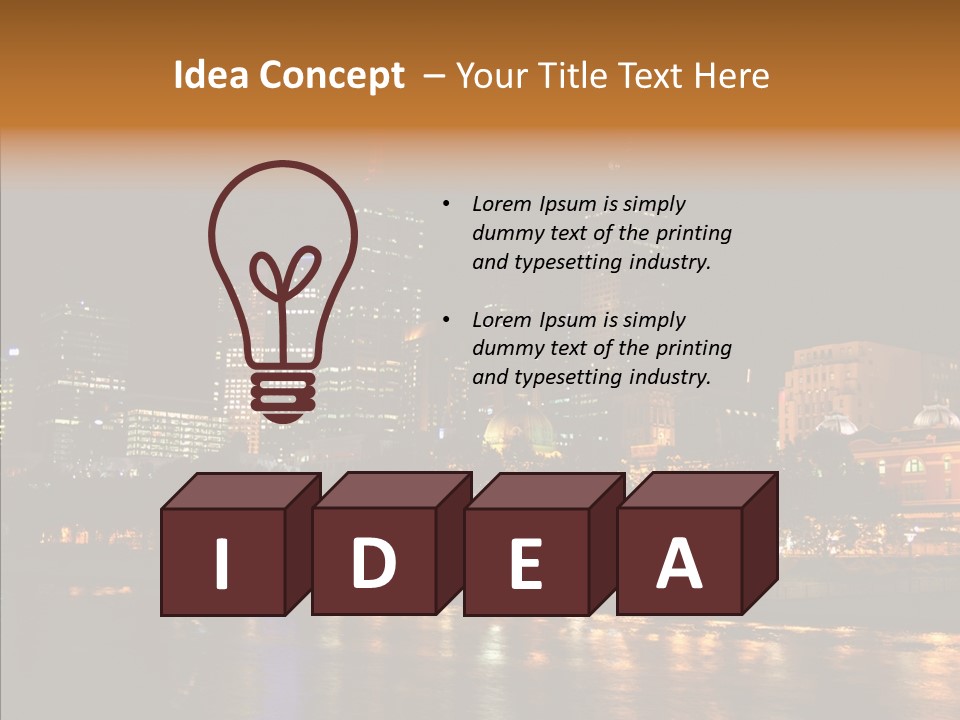 Central Still Station PowerPoint Template