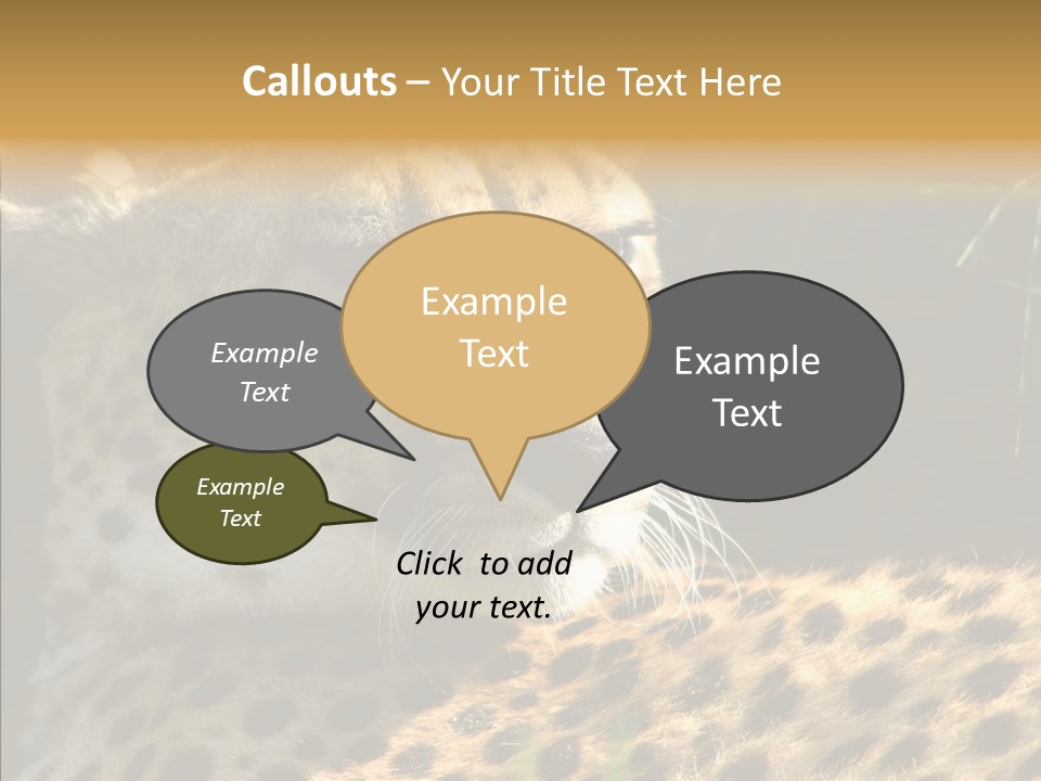 Fauna Animal Animales PowerPoint Template