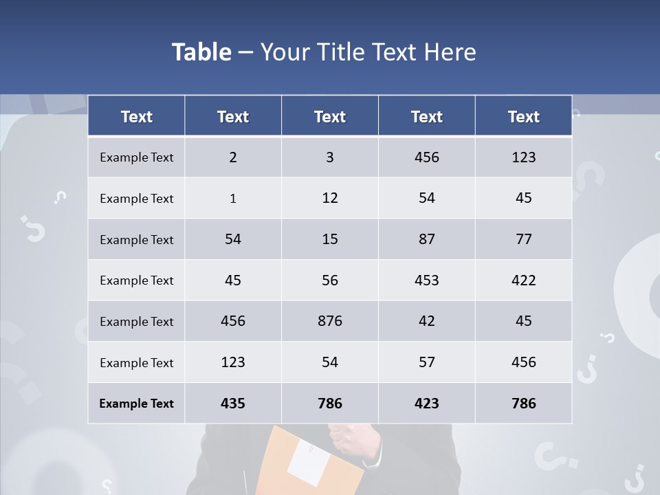 Secret Service Know How PowerPoint Template