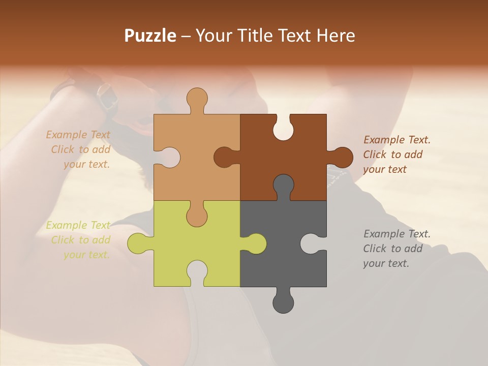 Writing Company Human PowerPoint Template