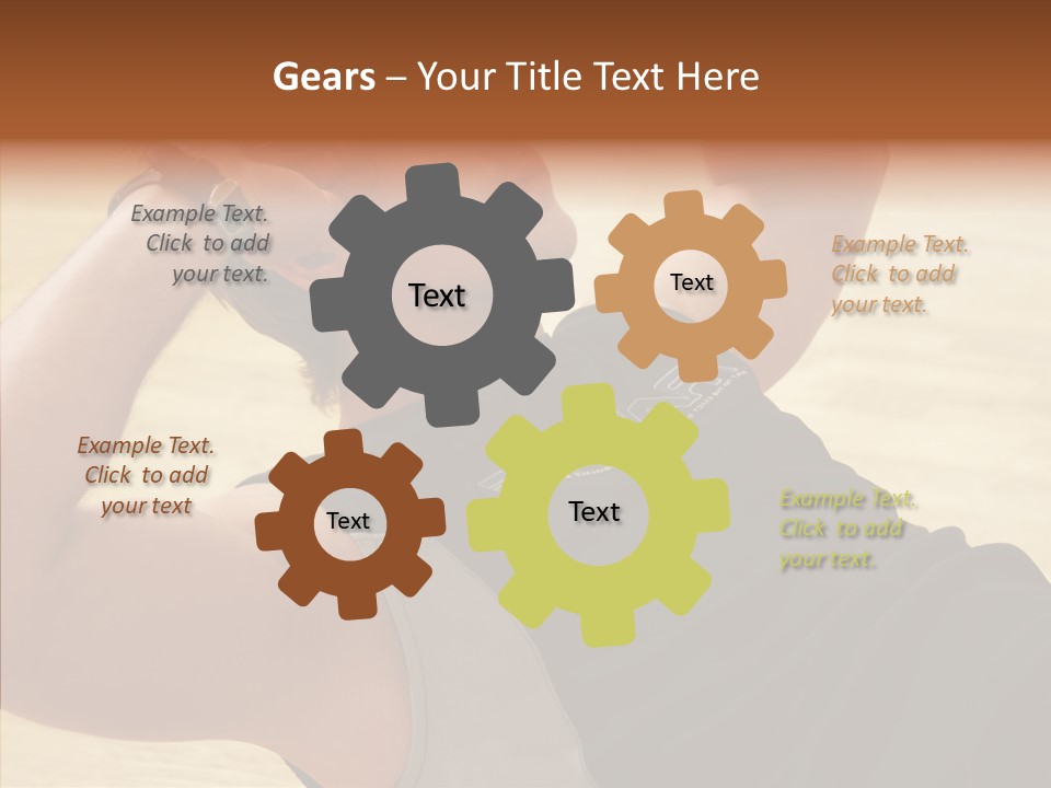 Writing Company Human PowerPoint Template