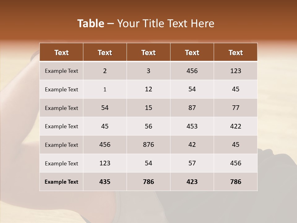 Writing Company Human PowerPoint Template