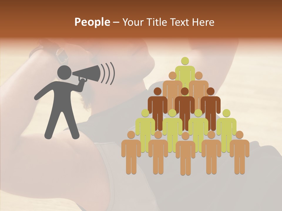 Writing Company Human PowerPoint Template