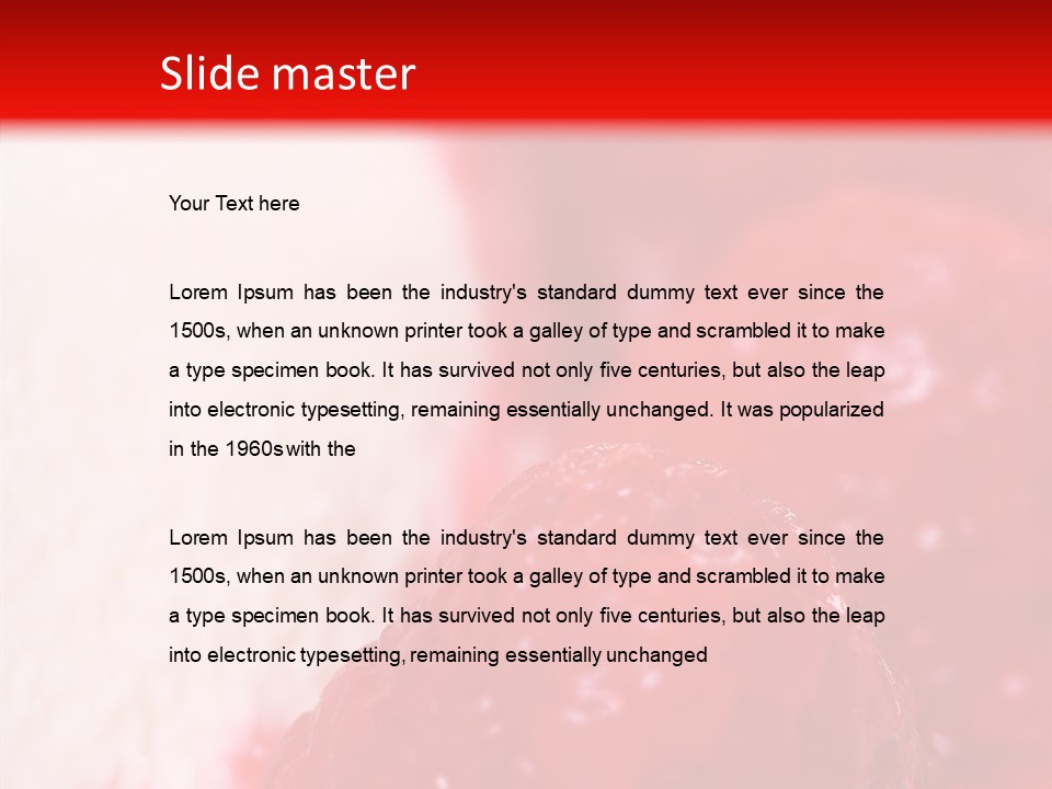 Ice Yogurt Tasteful PowerPoint Template