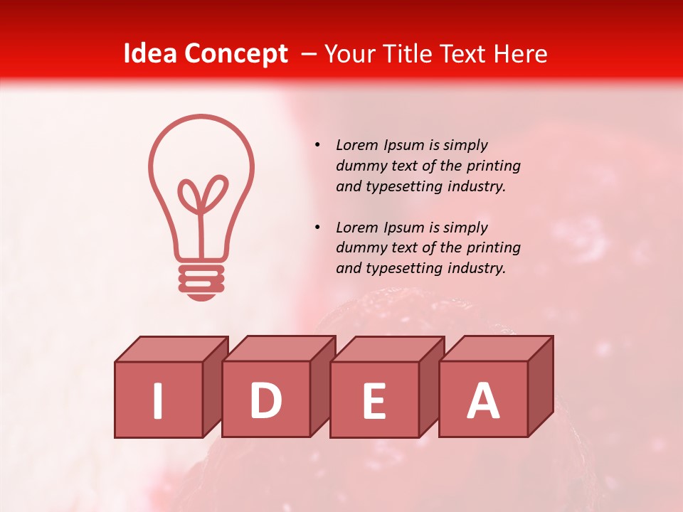 Ice Yogurt Tasteful PowerPoint Template