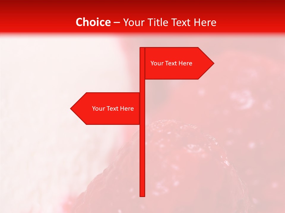 Ice Yogurt Tasteful PowerPoint Template