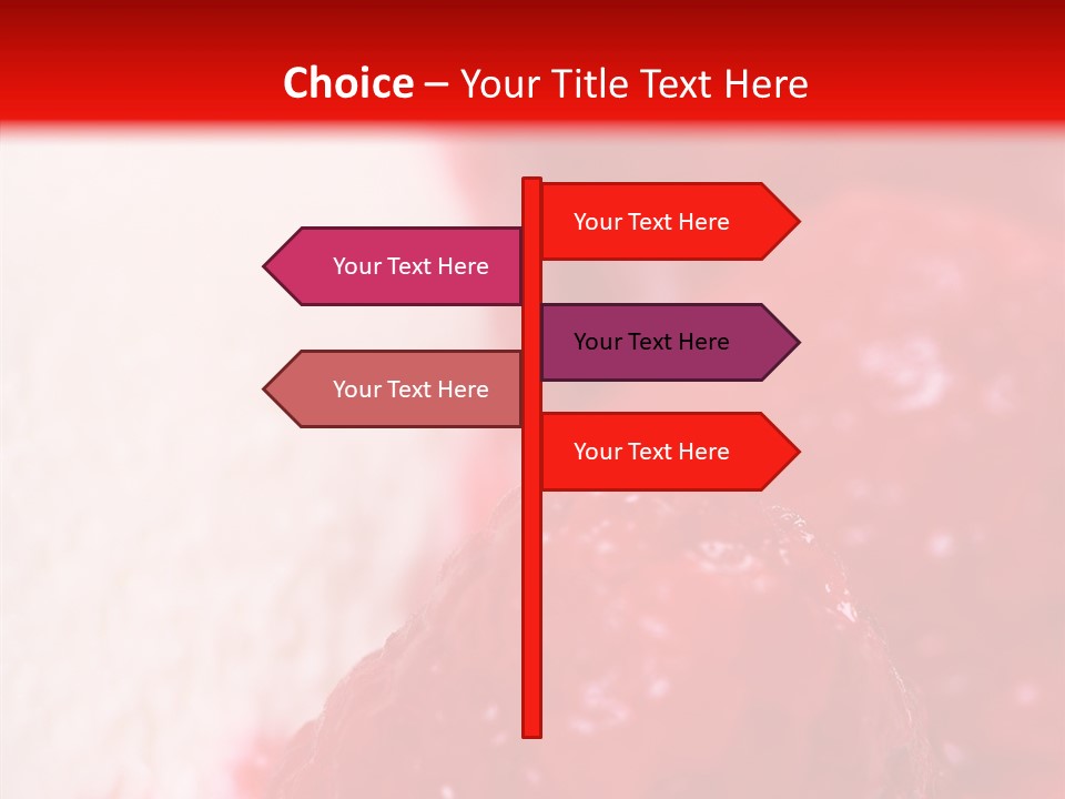 Ice Yogurt Tasteful PowerPoint Template