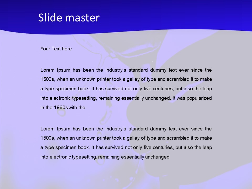 Celebration Restaurant Cold PowerPoint Template