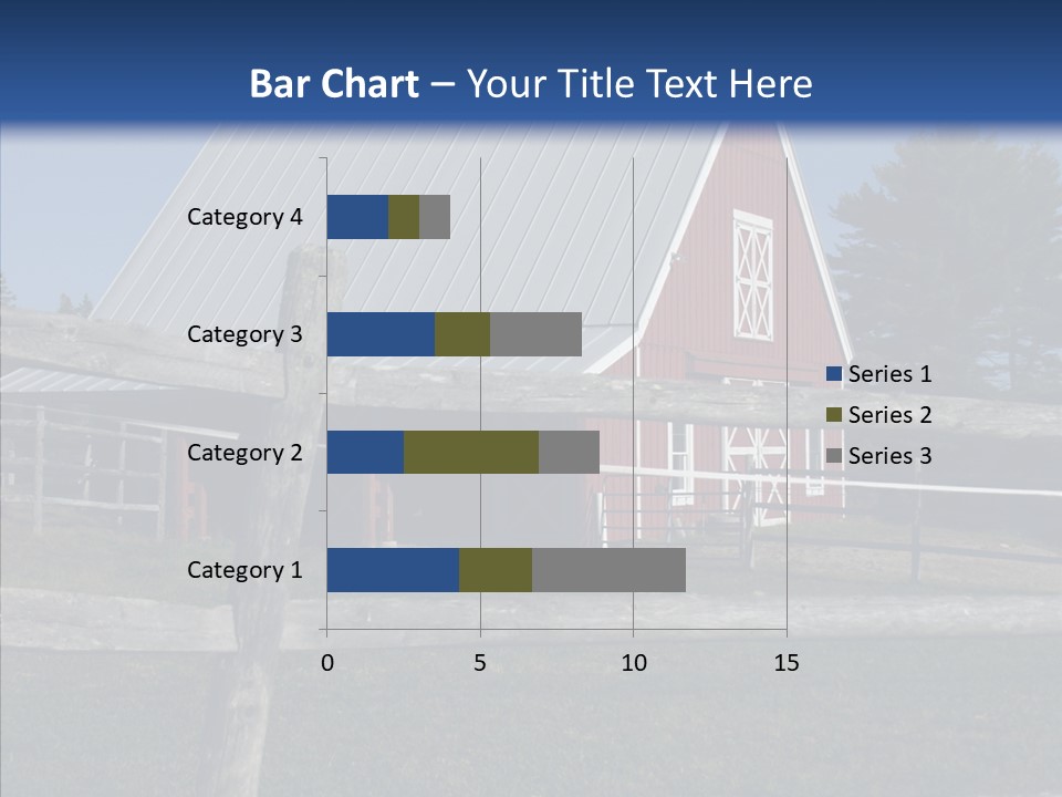 Barn Landscape New PowerPoint Template