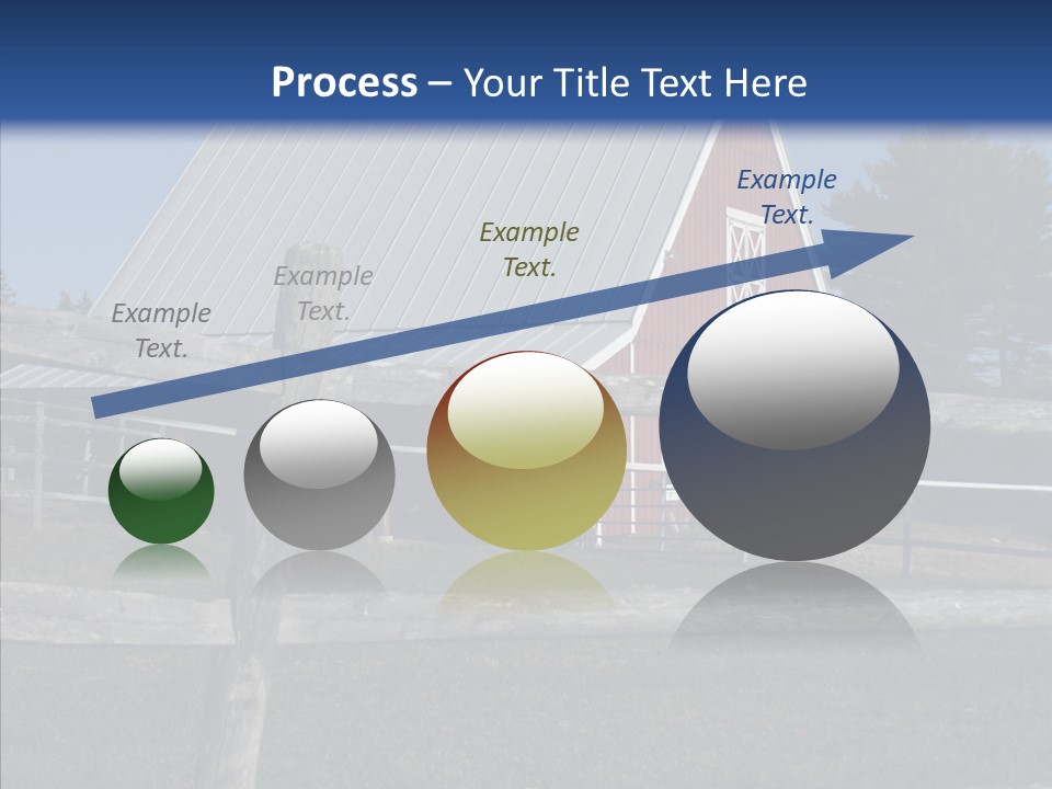 Barn Landscape New PowerPoint Template