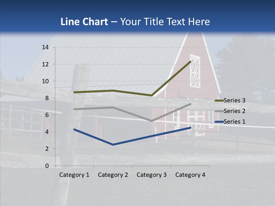 Barn Landscape New PowerPoint Template