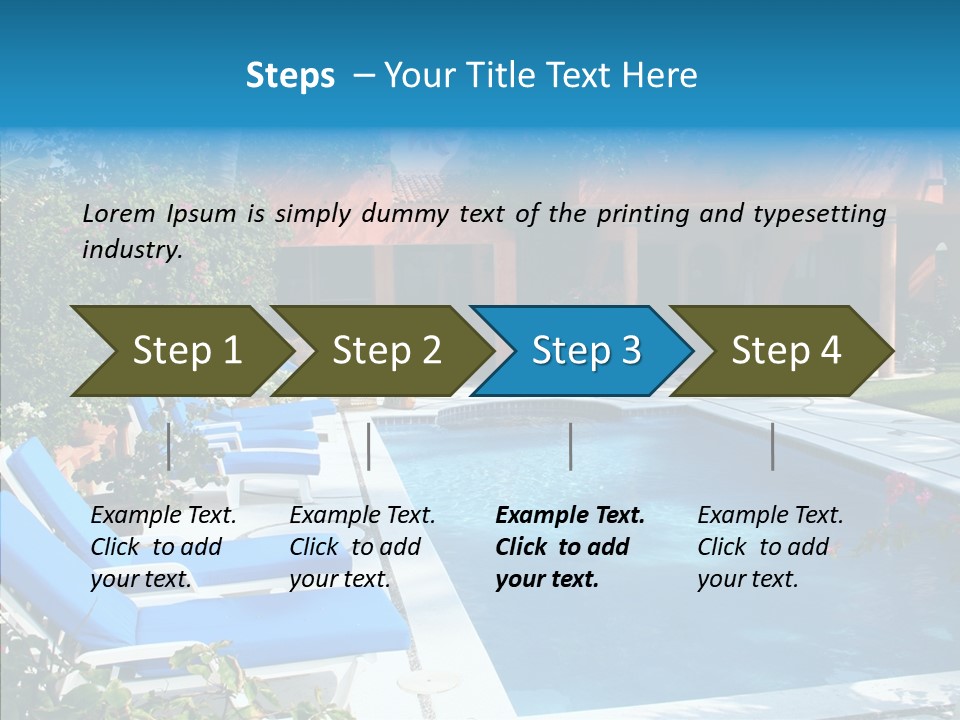 Summer Recreational Estate PowerPoint Template