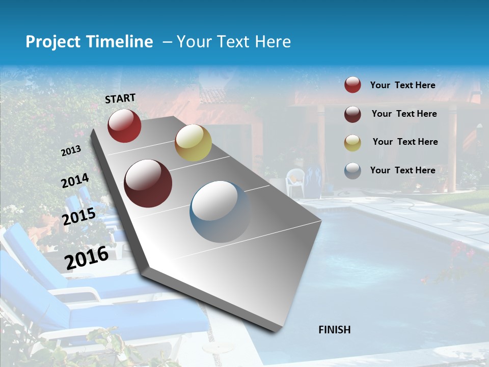 Summer Recreational Estate PowerPoint Template