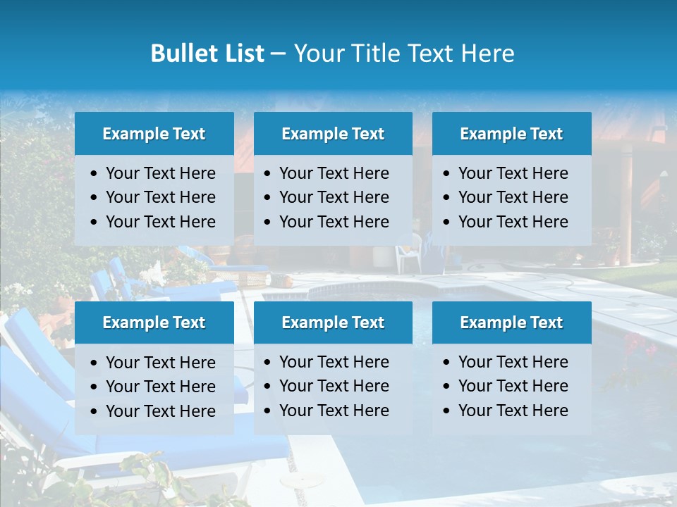 Summer Recreational Estate PowerPoint Template