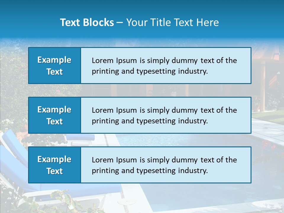 Summer Recreational Estate PowerPoint Template