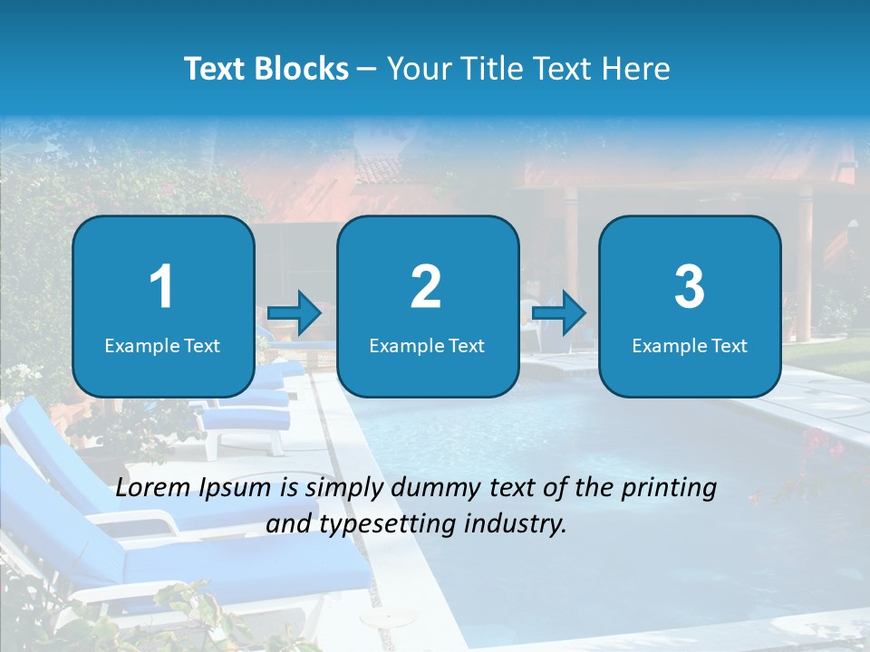 Summer Recreational Estate PowerPoint Template