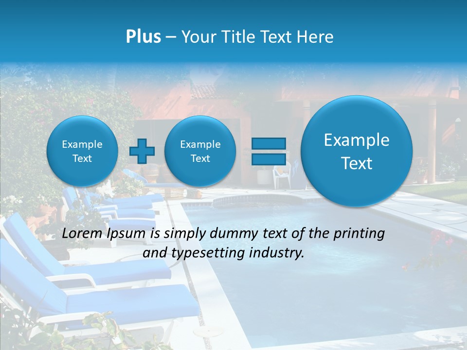 Summer Recreational Estate PowerPoint Template