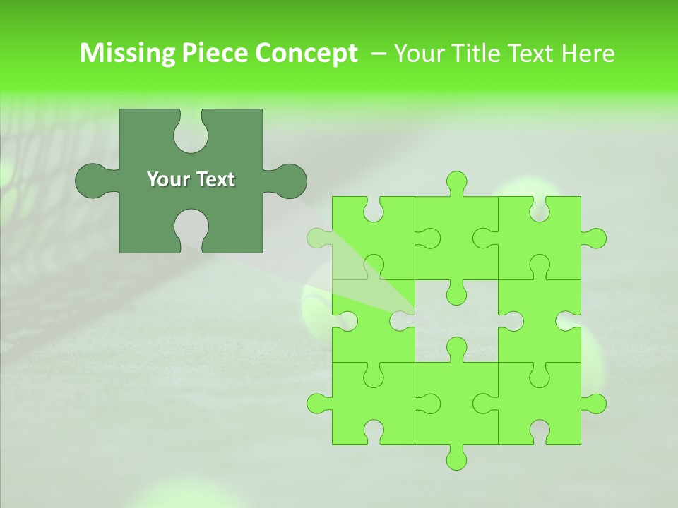 Synthetic Luxury Padel PowerPoint Template