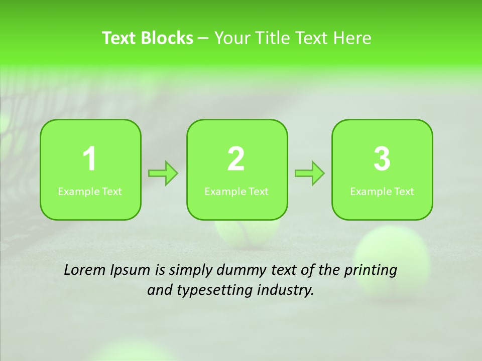 Synthetic Luxury Padel PowerPoint Template