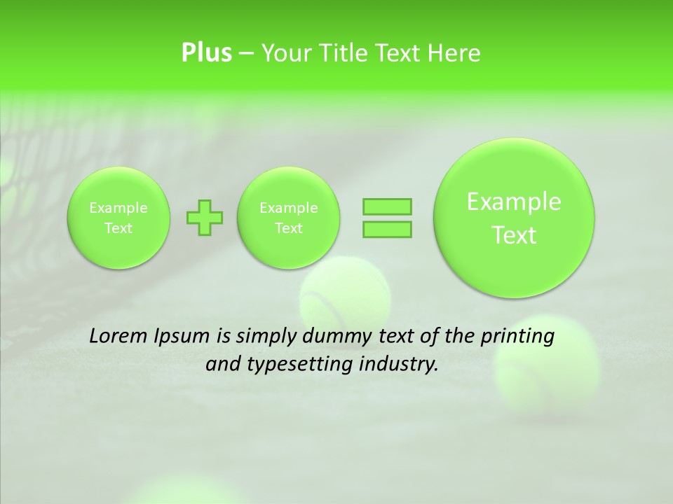 Synthetic Luxury Padel PowerPoint Template