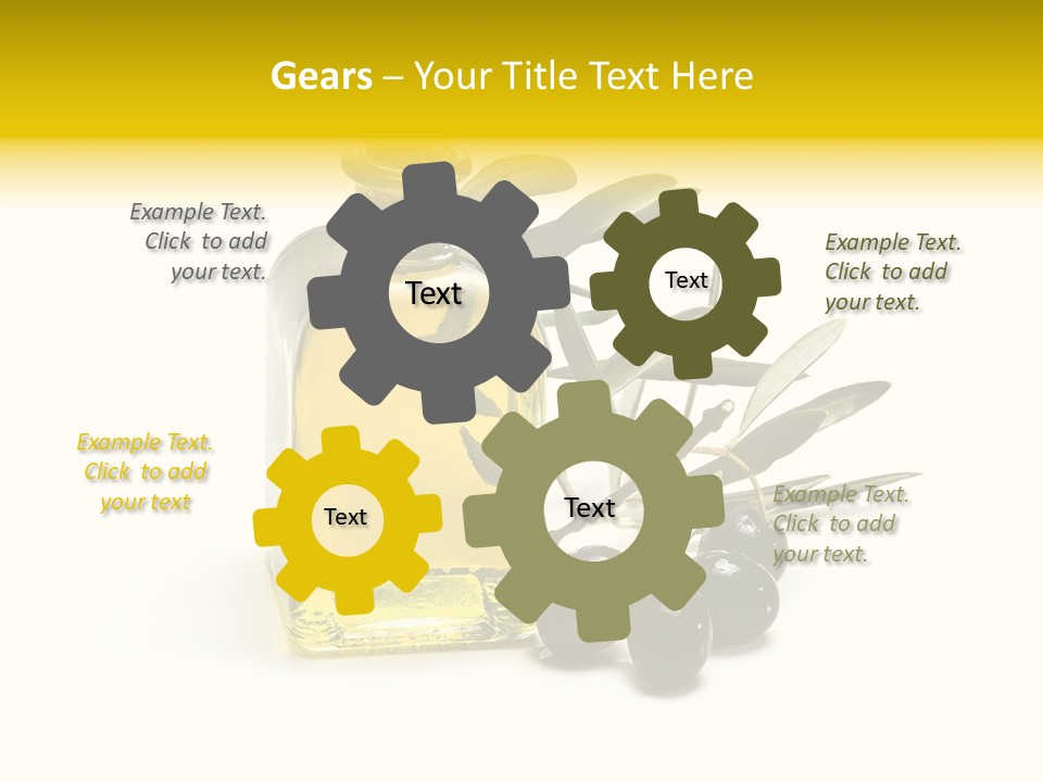 Space Produce Branch PowerPoint Template