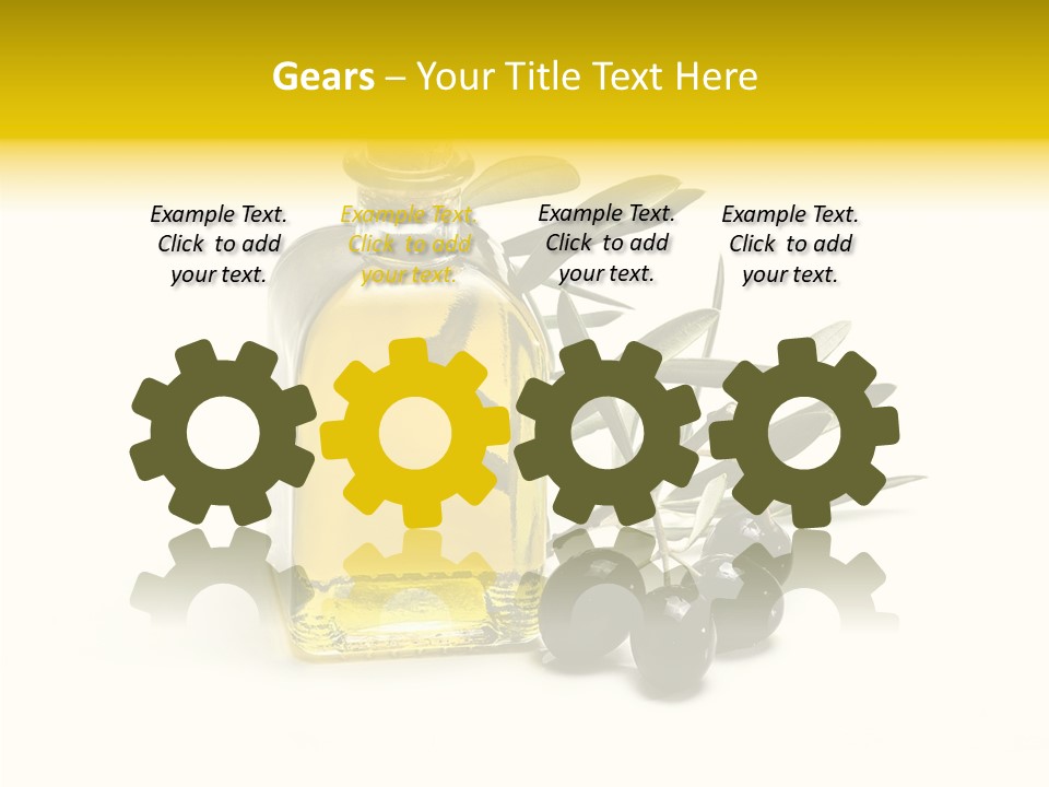 Space Produce Branch PowerPoint Template